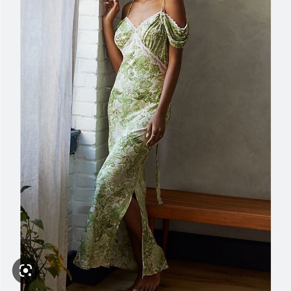 **NEW w/ TAGS** Anthropologie Garden Midi Dress Size L